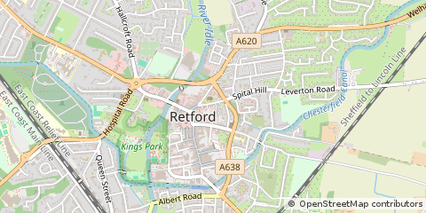 Map of Retford