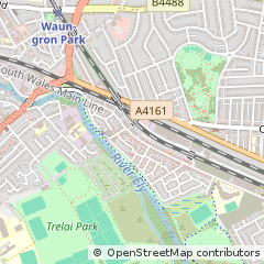 Map of Cardiff
