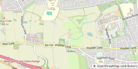 Map of Farnworth,bolton, Lancashire