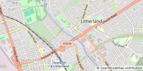 Map of Liverpool