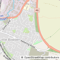 Map of Market Harborough