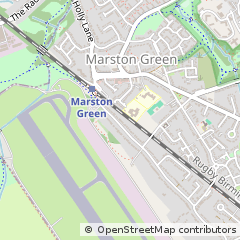 Map of Solihull, West Midlands