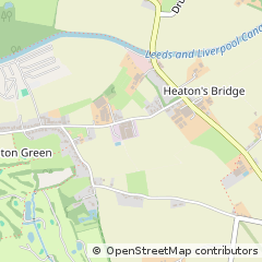 Map of Ormskirk, Lancashire