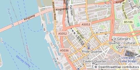 Map of Liverpool