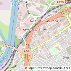 Map of Middlesbrough