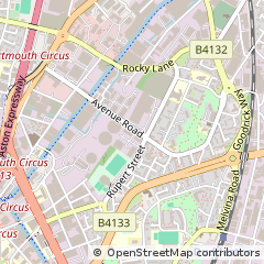 Map of Birmingham