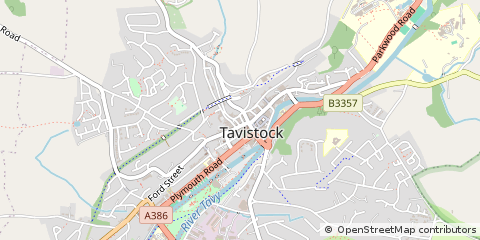 Map of Tavistock