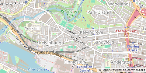 Map of Glasgow