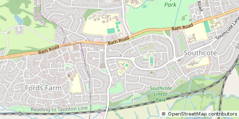 Map of Reading