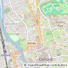 Map of Oxford