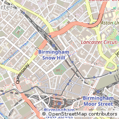 Map of Birmingham