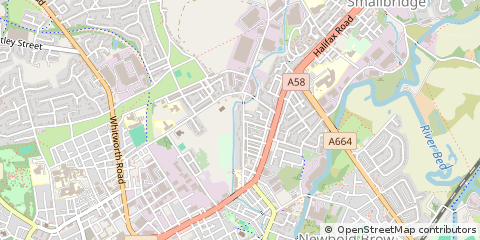 Map of Rochdale