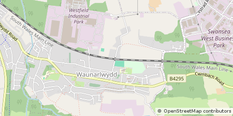 Map of Swansea