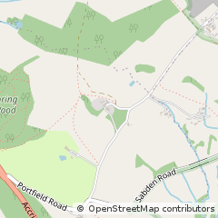 Map of Clitheroe, Lancashire