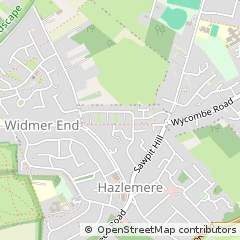 Map of High Wycombe