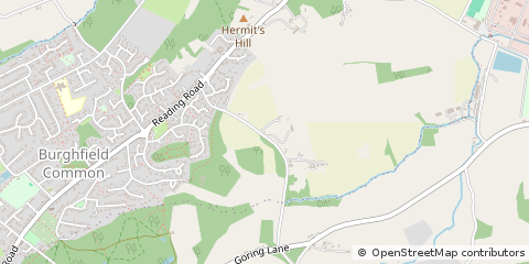 Map of Reading, Berkshire