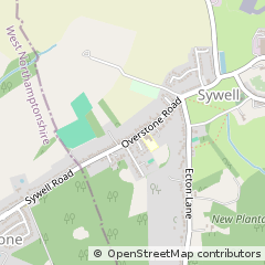 Map of Sywell, Northamptonshire