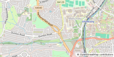 Map of Birmingham
