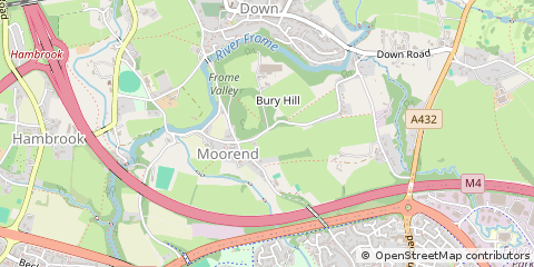 Map of Bristol