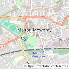 Map of Melton Mowbray