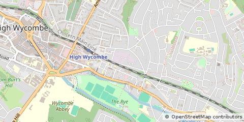 Map of Buckinghamshire