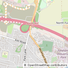 Map of Fareham, Hampshire
