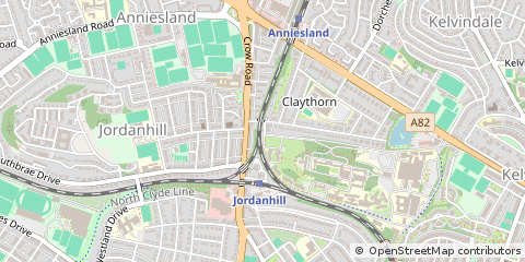 Map of Glasgow