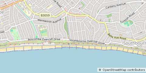 Map of Bournemouth