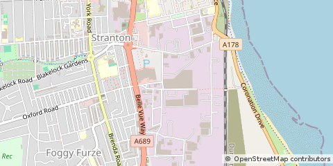 Map of Hartlepool