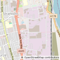 Map of Hartlepool