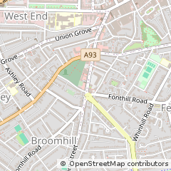 Map of Aberdeen