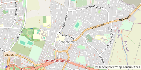 Map of Derby