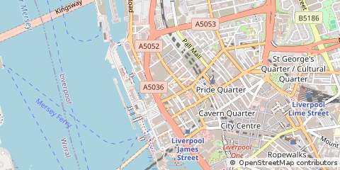 Map of Liverpool
