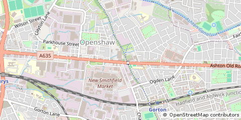 Map of Manchester