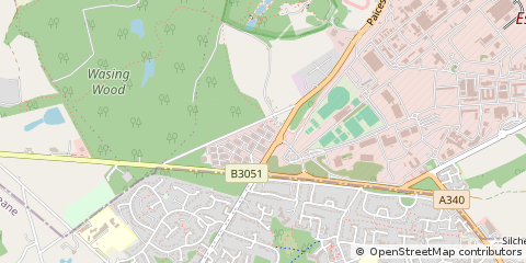 Map of Aldermaston, Berkshire