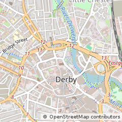 Map of Derby, Derbyshire