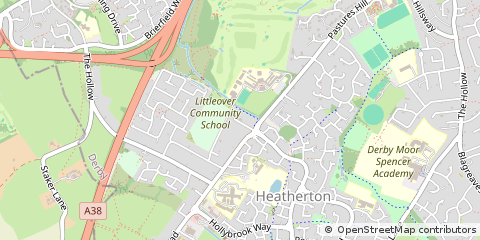 Map of Derby