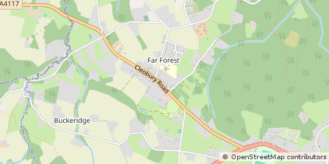 Map of Kidderminster