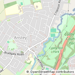 Map of Leicester, Leicestershire