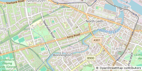 Map of Edinburgh