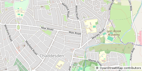 Map of Derby