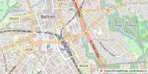 Map of Bolton