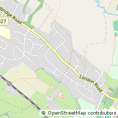 Map of Tonbridge, Kent