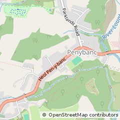 Map of Ammanford