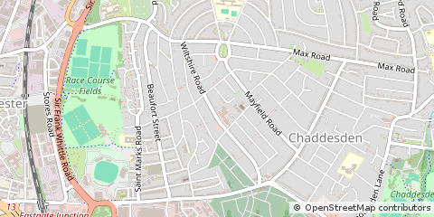 Map of Derby, Derbyshire
