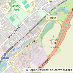 Map of Alton, Hampshire