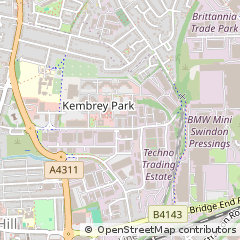 Map of Swindon