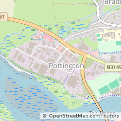 Map of Barnstaple, Devon