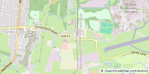 Map of Ferndown, Dorset
