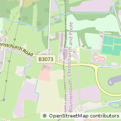 Map of Ferndown, Dorset